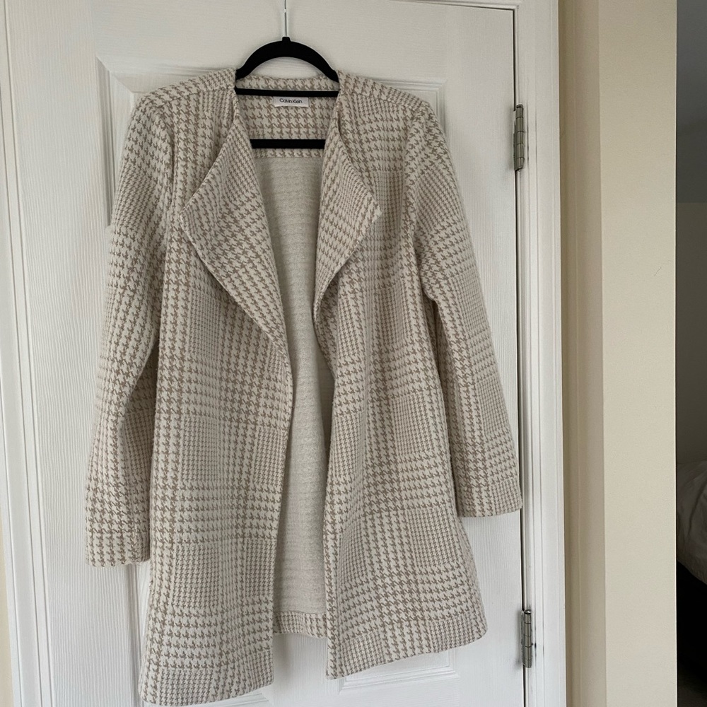 Women’s Calvin Klein Open Front Winter Coat